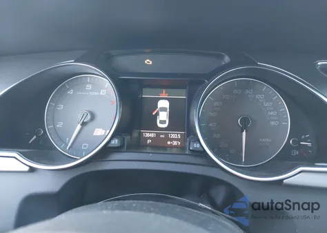 2013 Audi S5 3.0T Premium Plus z USA, uszkodzony, nr VIN WAUVGAFRXDA000680